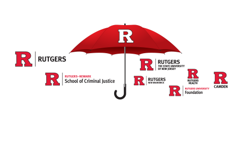 Samples of the Rutgers R with signatures