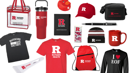 Trademarked Rutgers merchandise
