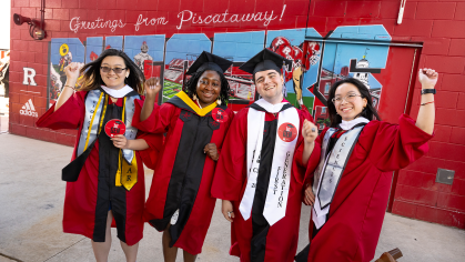 First-generation Rutgers graduates from the Class of 2025
