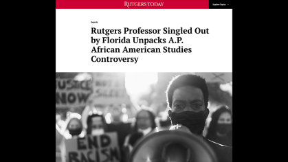 School of Arts and Sciences professor Leslie Kay Jones unpacks AP African American Studies Controversy