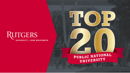 Rutgers–New Brunswick as a Top 20 Public National University 