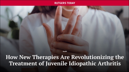 Screenshot of a health article