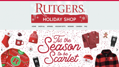Rutgers Holiday Shop Homepage