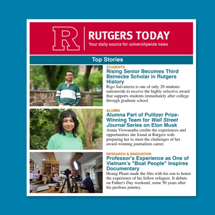 Rutgers Today email