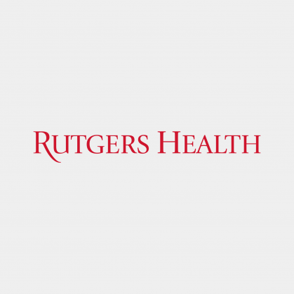 Sample of the Rutgers Health logotype