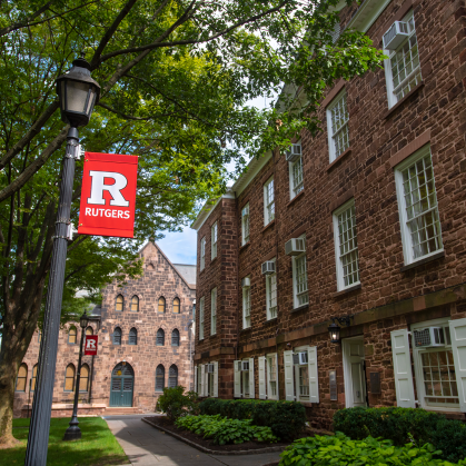 Block R banner