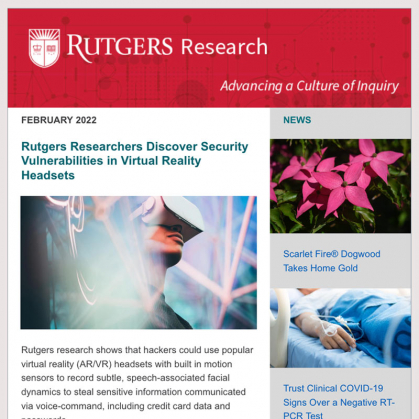 Research newsletter