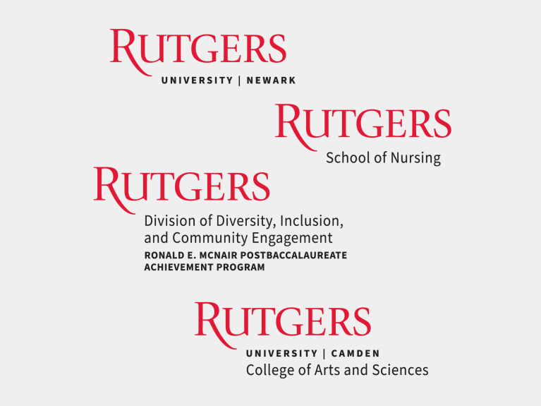 Rutgers Logos, Signatures, And Visual Identity |Communicating About Rutgers