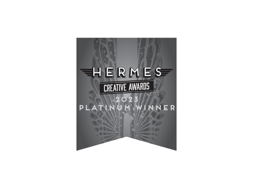 Hermes Creative Awards 2023 Platinum Winner