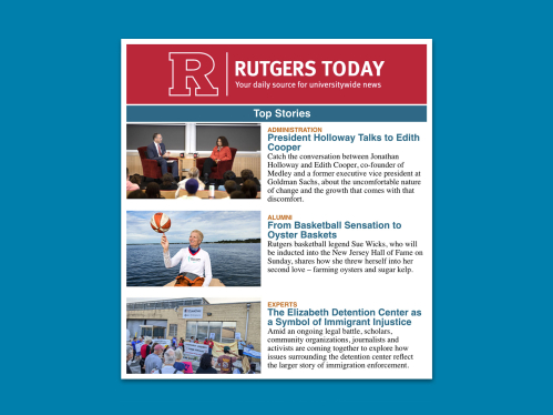 Rutgers Today email