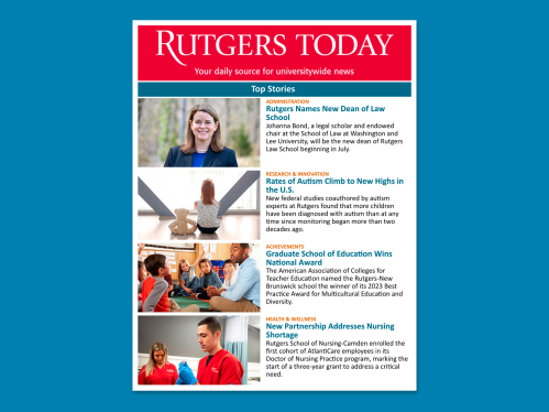Rutgers Today email