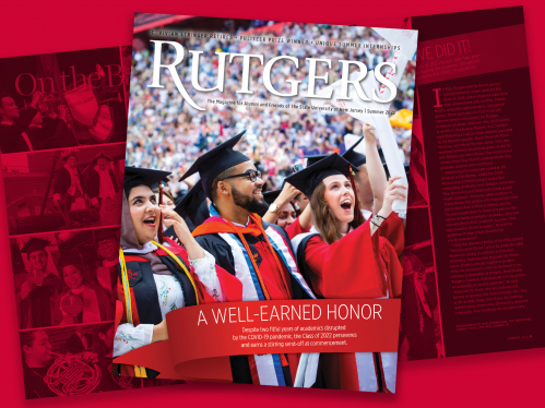 Rutgers Magazine Spring 2022 cover