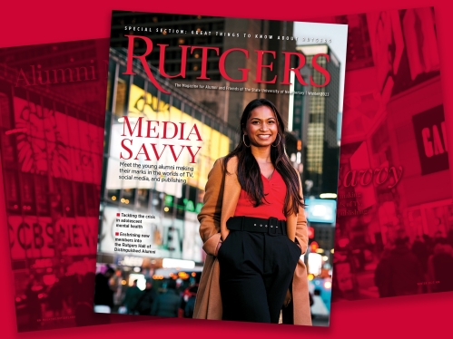 Rutgers Magazine Winter 2023 Cover
